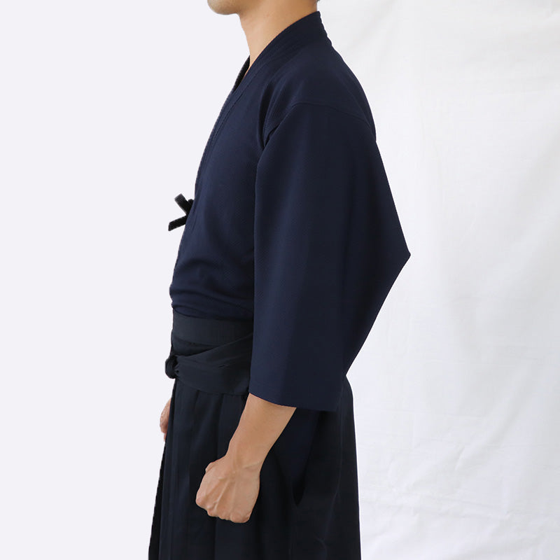 Kendo Gi/Hakama Set [Woven embroidery jersey Kendo Gi] + [New special Tetron Hakama]