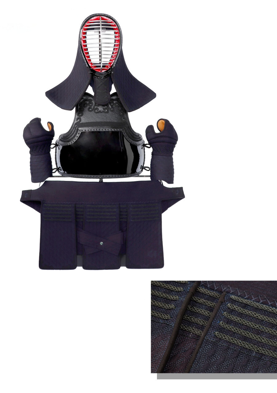 Kendo armor set "R model" The strongest in the new era, practical bag construction, flexible, lightweight [Extremely thick futon absorbs shock!]