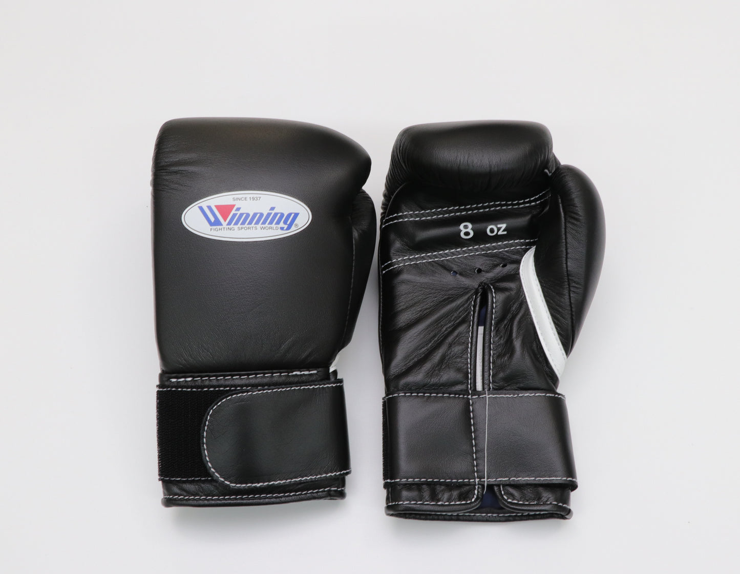 [Name included] WINNING Boxing Gloves Velcro Type [MS-200-B] 8 oz.