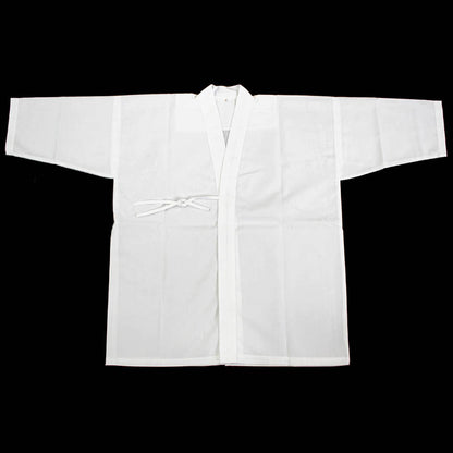 Tetron Straight-Sleeved Iaido Gi (Black, White), Iaido Training Uniform