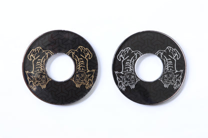 "Kesyo Tsuba" (decorative tsuba) for bamboo swords