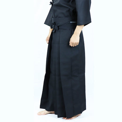 Iaido gi with Okumi, Top and Bottom Set (Straight Sleeved and Hakama), Limited Quantity, Iaido Training Uniform