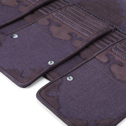 High-Grade Hand-Stitched Kendo Bogu Set [Aikoku], 1 Bu, 5 Rin Stitched (Men, Do, Kote, Tare) Four-Piece Set